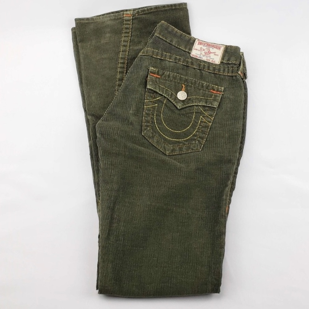 True Religion Joey Flare Corduroy Jeans 29